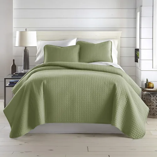 Vista 22 de Southshore Fine Living, Inc. Juego de edredón individual XL, colcha de microfibra acolchada, juego de edredón individual con funda de almohada, ropa