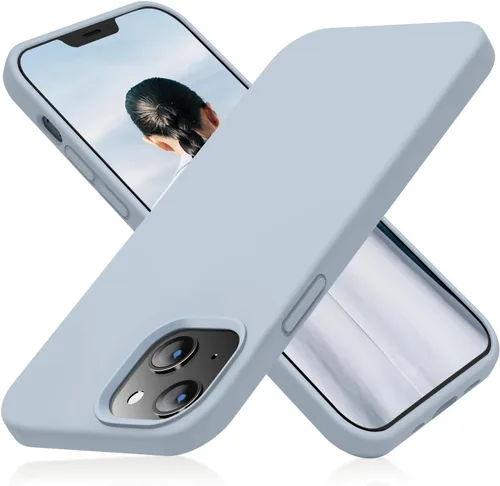 Vista 23 de JELE Funda a prueba de golpes diseñada para iPhone 11, funda de teléfono de silicona líquida con [forro de microfibra suave antiarañazos]