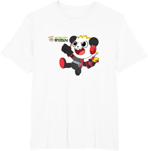 Vista 12 de Ryan's World Super Spy Combo Panda Camiseta, gris, S Asfalto