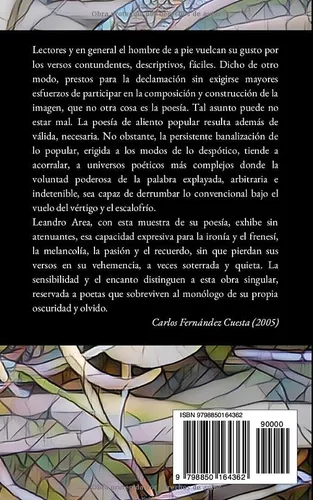 Vista 2 de Exceso de presente (Poesia de Leandro R. Area Pereira) (Spanish Edition)