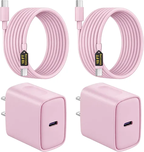 Vista 8 de Cargador USB C de carga rápida para iPhone 18 17 16 15 Negro