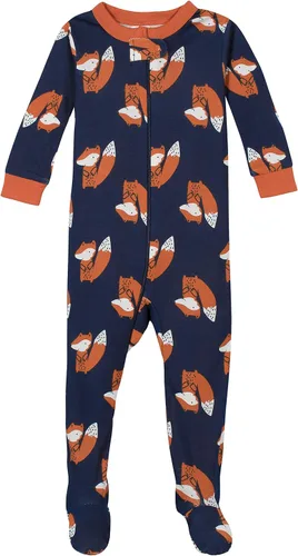 Vista 2 de Gerber Pijama con pies para bebé niño (2 unidades)