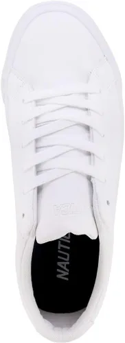 Vista 4 de Nautica Mocasines clásicos de moda con cordones para hombre, estilo casual y cómodo