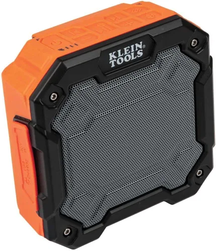 Vista 5 de Klein Tools PJSFM1 Ventilador recargable inalámbrico AEPJS3 Altavoz Bluetooth para el sitio de trabajo