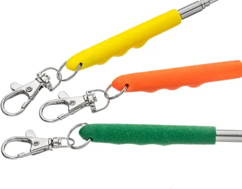 Vista 2 de SE Surtido De Color Mini Telescópico Llavero Rascador Trasero (6 PC.) - EBS2744-24-6