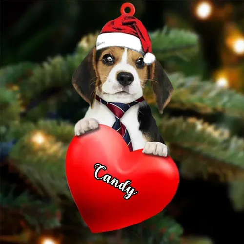 Vista 28 de Adornos de Navidad personalizados para perros, nombre personalizado, adorno de Malamute de Alaska, adornos acrílicos, regalos de Navidad, amantes