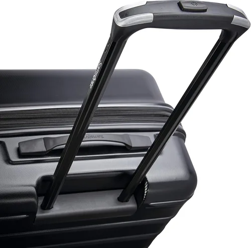 Vista 2 de Samsonite Omni 2 - Maleta rígida expandible con ruedas giratorias, Negro (Midnight Black), Omni 2 Hardside - Equipaje expandible con ruedas