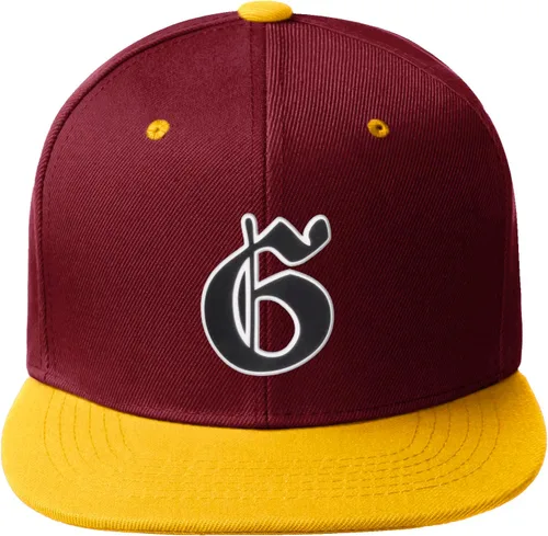 Vista 71 de Daxton Gorra clásica con visera de billete plano con letras del alfabeto inglés antiguo de la A a la Z