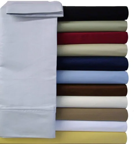 Vista 3 de Royal Tradition Juego de 2 fundas de almohada estándar de 600 hilos, 100% algodón, color beige