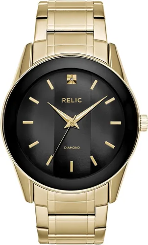 Vista 10 de RELIC by Fossil Men's Rylan Stainless Steel and Diamond Accent Watch