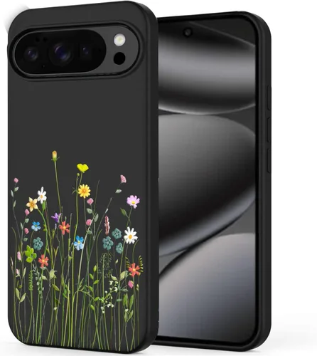 Vista 23 de Unov Funda para Pixel 11 Pro XL, color negro, Dinosaur Land