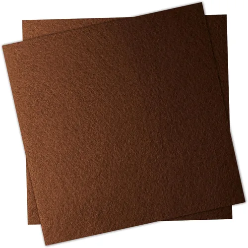 Vista 43 de Hojas de tela de fieltro de 6 x 6 pulgadas para manualidades, 0.039 in de grosor, papel de fieltro de colores surtidos para manualidades de costura
