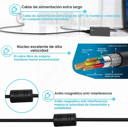 Vista 5 de Cargador adaptador de 24V 2A para Razor MX350 MX400 Dirt Rocket
