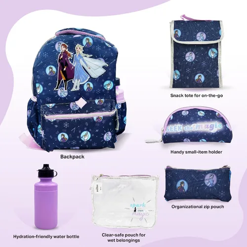 Vista 4 de Fast Forward Mochila, Frozen 6pcs, Annaelsa