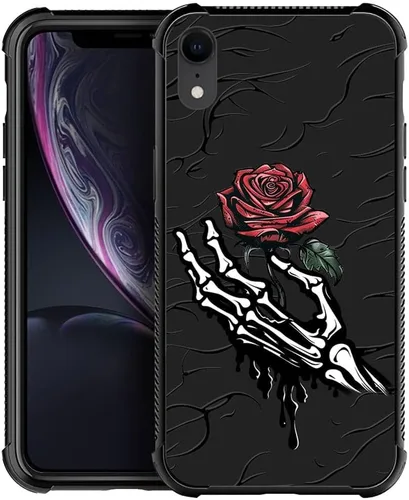 Vista 12 de CARLOCA Funda compatible con iPhone Xs, diseño gráfico a prueba de golpes, antiarañazos, protección contra caídas para iPhone X/XS Familia de jirafa