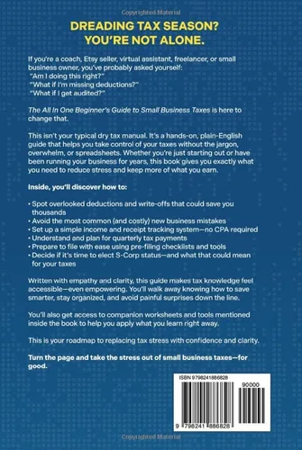 Vista 2 de The All In One Beginner's Guide to Small Business Taxes 100 Practical Tips to Maximize Your Deductions, Keep the IRS Off Your Back, and Save