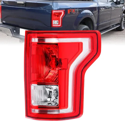 Vista 7 de Boine Luz Trasera Compatible con Ford F150 F-150 de 2015 2016 2017 para Conductor y Pasajero, Lámpara de Freno Lateral Posterior - Bombilla Incluida