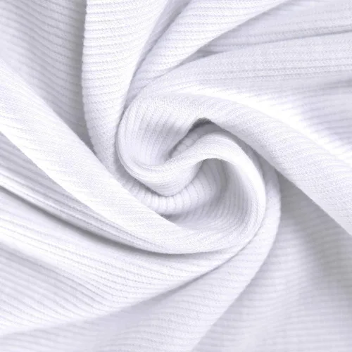 Vista 3 de Roselux Camisa de manga larga acanalada con cuello en V para mujer, ajustada, básica, de punto delgado