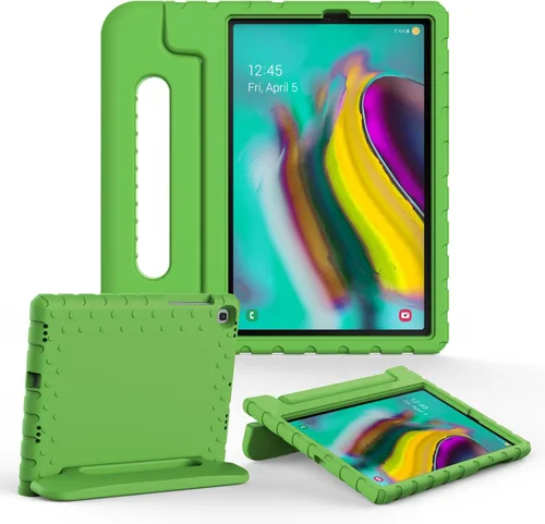 Vista 9 de Funda protectora ligera a prueba de golpes con mango convertible para niños y niñas, para Samsung Galaxy Tab S5e de 10.5 pulgadas lanzada en 2019