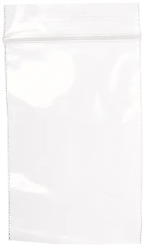 Vista 55 de Aviditi Poly Bolsa con cierre hermético blanco, 10" x 12", Azul, 1000