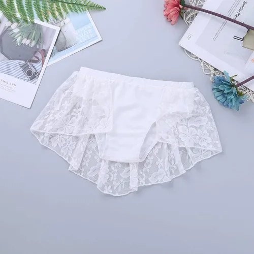 Vista 7 de JEATHA Kids Girls Ballet Dance Disfraces de encaje floral sin mangas Crop Top con falda Bottoms Leotardo Dancewear