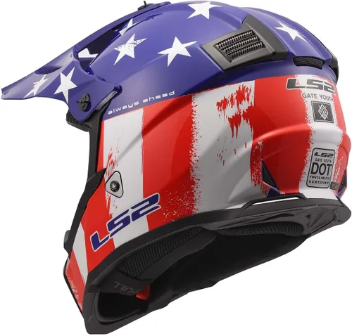 Vista 3 de LS2 Helmets Gate - Casco integral juvenil