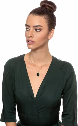 Vista 3 de Gemini Necklace Zodiac Pendant for Birthdays 21st May to 21st June May Star Sign and Personality Characteristics Pure Gold Inscribed in Miniature
