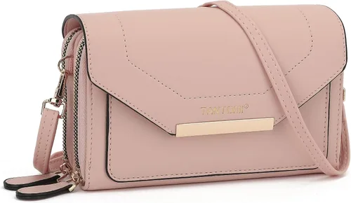 Vista 8 de TANTOMI Small Crossbody Bag for Women Vegan Leather Cell Phone Purse Crossbody Wallet with Adjustable Strap