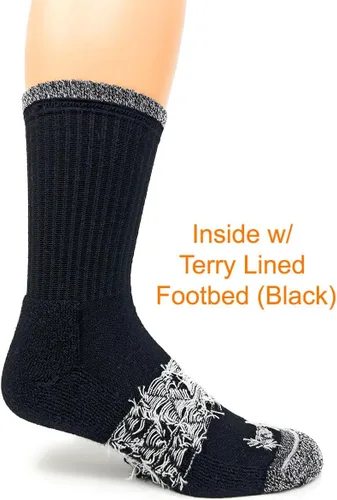 Vista 4 de Warrior Alpaca Socks - Todo el día - Todos los días - Forro de rizo - Acolchado - Calcetines multiusos - Unisex