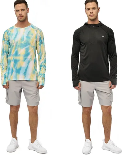 Vista 4 de Akk Zapatos para correr para hombre, ligeros, permiten el paso del aire, cómodos, informales, para caminar