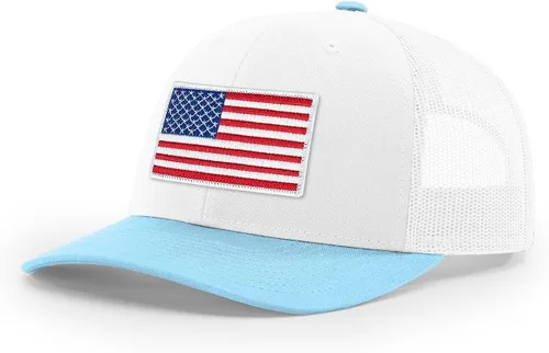Vista 283 de Joe's USA Richardson 112 - Gorras de camionero con parche gráfico personalizado - Gorras estructuradas de cinco y seis paneles Richardson Premium
