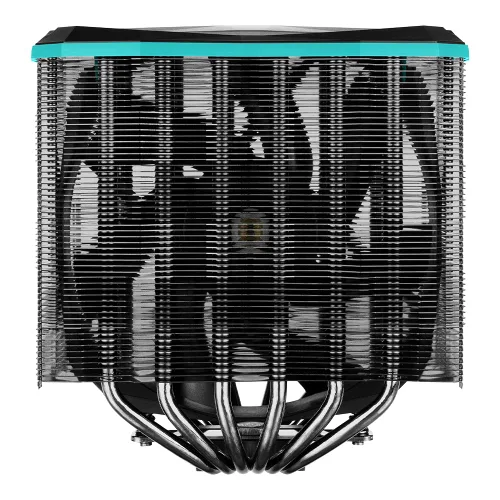 Vista 2 de Iceberg Thermal IceSLEET G6 Stealth - Tubo de calor de 6 táctiles directos chapado en níquel, con ventilador silencioso ultra de 5.512 in, enfriador