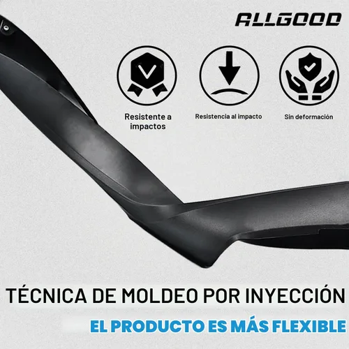 Vista 6 de ALLGOOD Guardabarros de rueda compatibles con Chevy Silverado 1500 2007-2013 Fleetside de 69.3 pulgadas para cama corta de doble cabina, solo