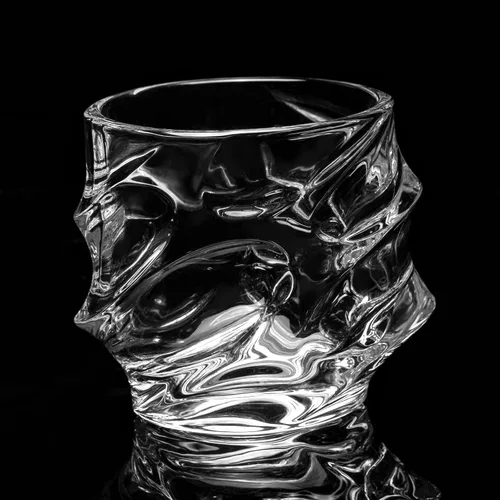 Vista 6 de KANARS Scotch Glass - Juego de 2 vasos de roca para cóctel Bourbon de 11 onzas