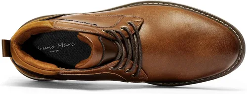 Vista 2 de Bruno Marc Botas de vestir Chukka para hombre, zapatos casuales para hombre