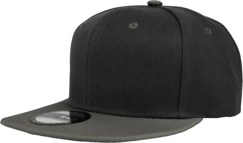 Vista 40 de Gorras Snapback Gelante para Hombres - Gorra de Béisbol con Visera Plana Ajustable - Liso en Blanco Ajustable Negro