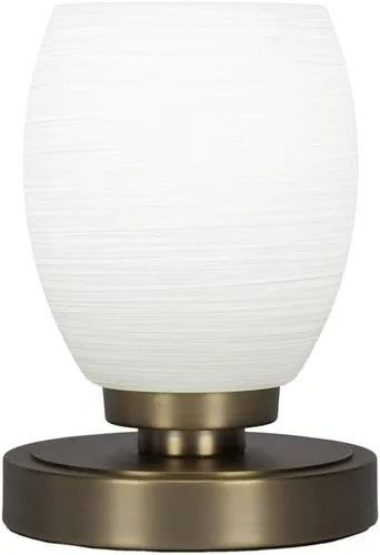 Vista 120 de Luna - Lámpara de mesa con 1 luz en granito oscuro (51-DG-300)