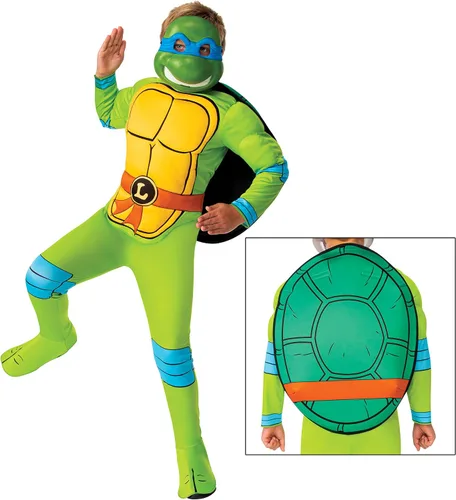 Vista 2 de Rubies Disfraz clásico de Nickelodeon de Nickelodeon para niño, diseño de tortugas ninja mutantes
