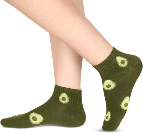 Vista 3 de Benefeet Sox Cute Ankle Socks for Women Girls Novelty Patterned Low Cut Socks Funny Colorful Designed Summer Short Socks Gift