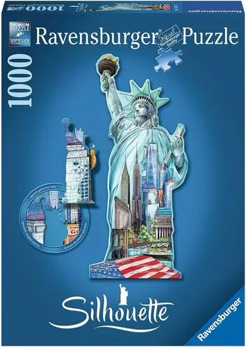 Vista 2 de Rompecabezas de 1000 piezas de la Estatua de la Libertad