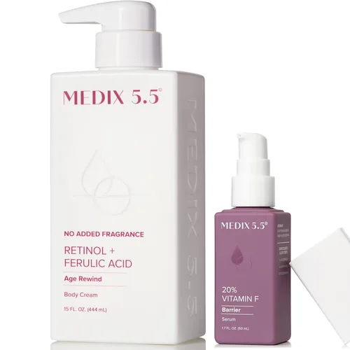 Vista 10 de MEDIX Gel exfoliante para el cuidado de la piel con ácido láctico 10% ácido glicólico y ácido láctico, suero exfoliante para cuerpo y cara AHA