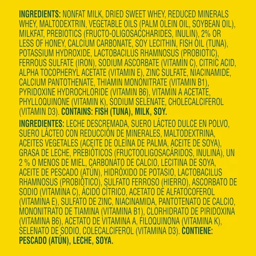 Vista 3 de Nestlé NIDO Kinder - Mezcla de leche en polvo para niños pequeños, 1 año + año, bebida nutricional para niños pequeños, 47 porciones por recipiente