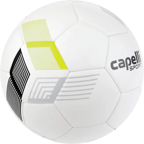 Vista 2 de Capelli Sport Balón de fútbol tamaño 5, Tribeca Metro Team FIFA Balón de fútbol básico para jugadores jóvenes y adultos, entrenamiento en exteriores