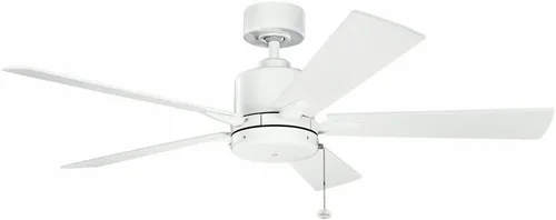 Vista 4 de KICHLER 330242OZ - Ventilador de techo con 5 aspas de nogal, Bronce/Oscuro