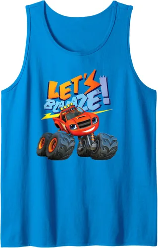 Vista 6 de Camiseta sin mangas Blaze Let's Blaze!, Negro, S
