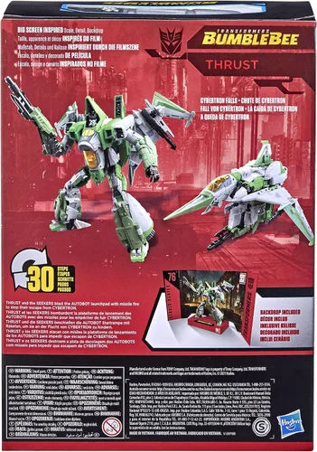 Vista 10 de Transformers Toys Studio Series 76 Voyager Class Bumblebee Thrust Figura de Acción - A partir de 8 años, 6.5 pulgadas