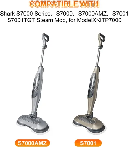 Vista 6 de Shark Series - Almohadillas de repuesto para trapeador de vapor Shark 3501 3973 S7000 Series y trapeador de vapor Shark Lift-Away Pro & Genius