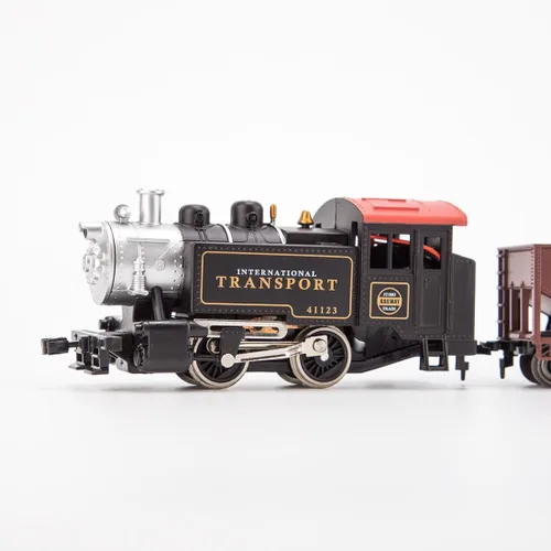 Vista 8 de Modelo del tren de locomotora de la escala 1/87 HO, modelo ferroviario de vapor accionado aleación británica 0-4-0, sistema de tren eléctrico
