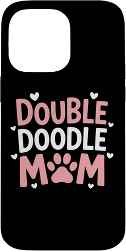 Vista 21 de Double Doodle Mom Labradoodle Goldendoodle Dog Parent Doodle Case for iPhone 17
