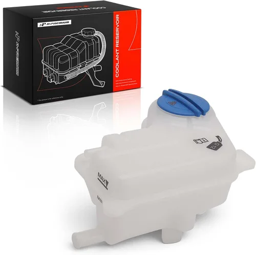 Vista 10 de A-Premium Depósito de botella de depósito de desbordamiento de refrigerante del motor [con tapa y sensor] Compatible con Audi A4 2002-2009, A4